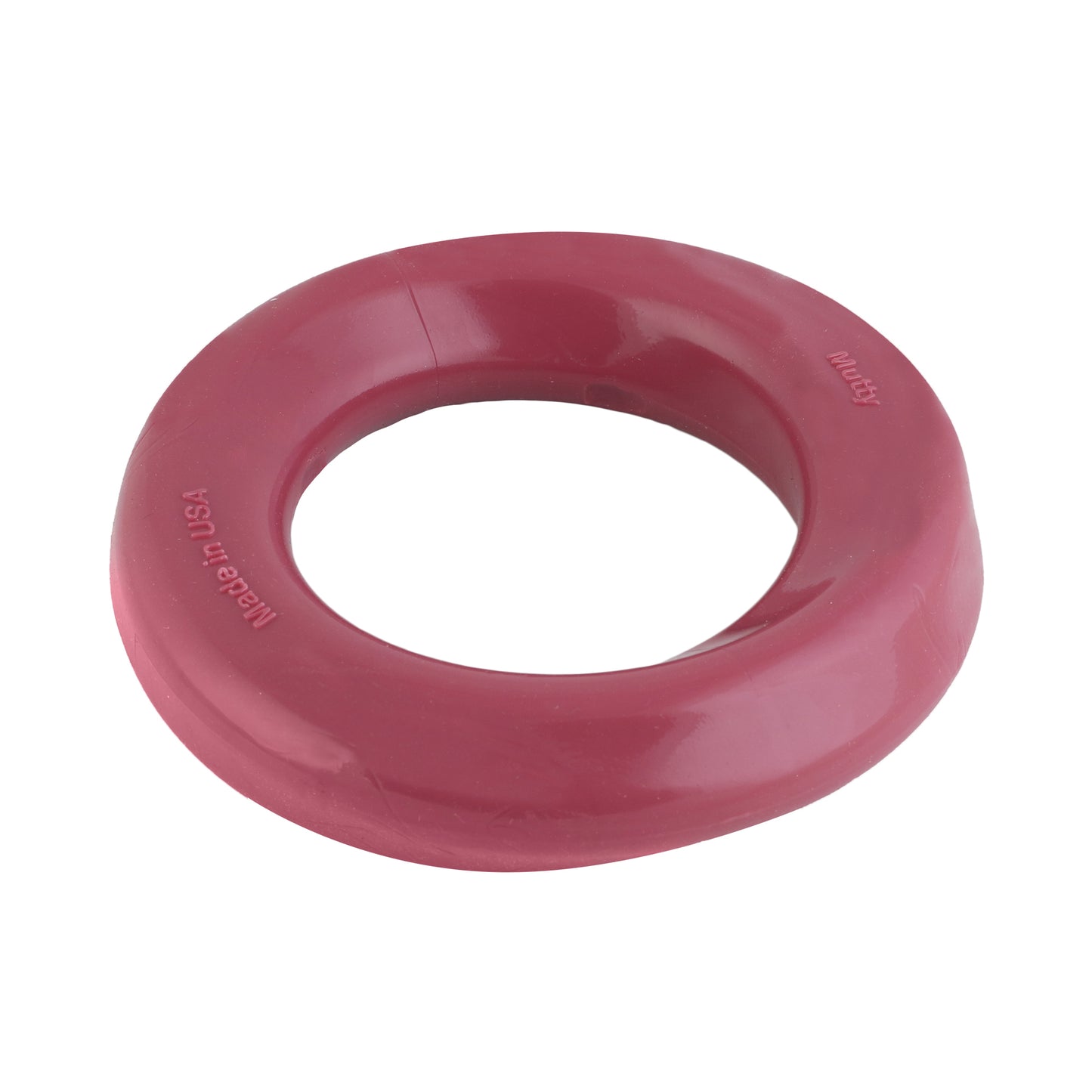 Mutty Dog Chew Ring - Made in USA Dog Toys for Chewers - One Meal Donated to Shelters per Toy