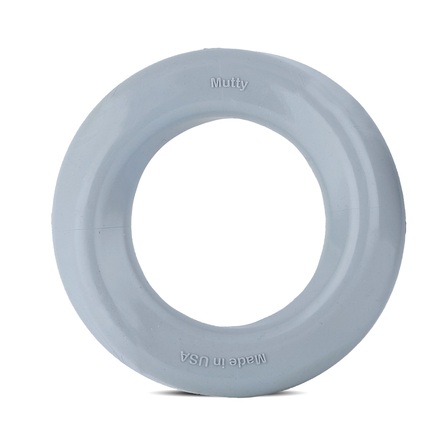 Mutty Dog Chew Ring - Made in USA Dog Toys for Chewers - One Meal Donated to Shelters per Toy